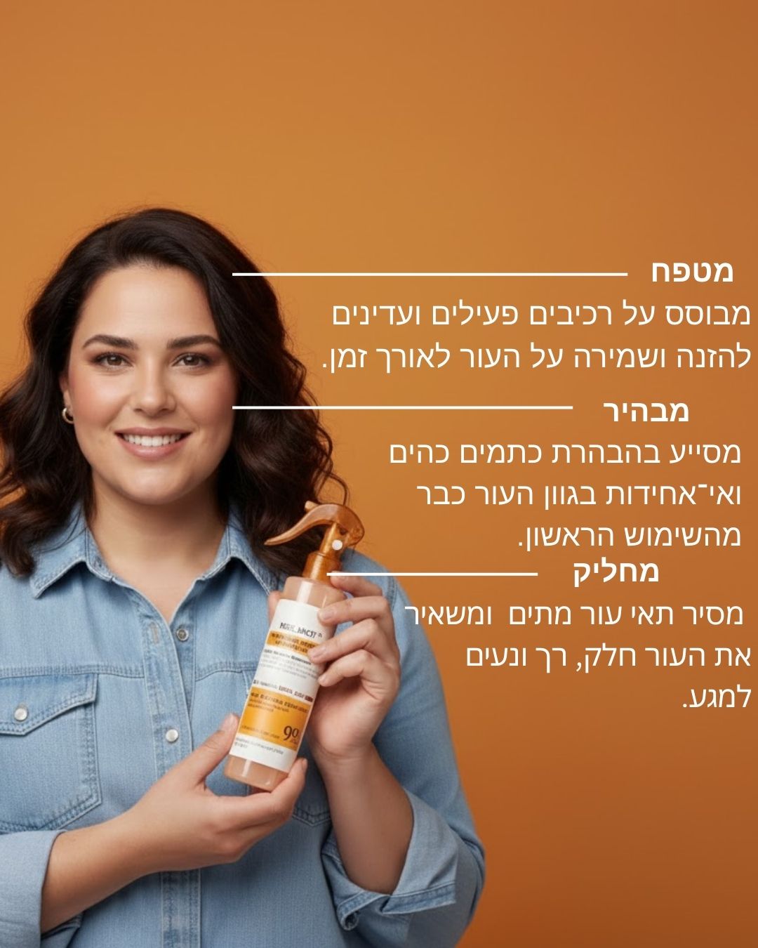 ספריי ההבהרה של Aluréa