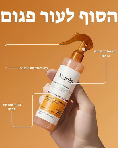 ספריי ההבהרה של Aluréa